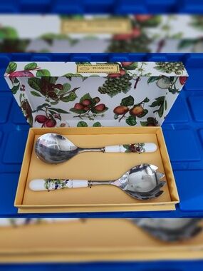 Portmeirion Ceramic and Stainless Steel Servers - NEW